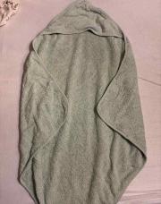 Cape de bain vert