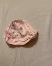Bonnet rose lapin