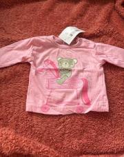 Blouse rose ourson cheval t50