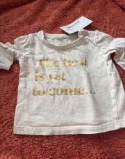 Blouse blanche « The best… » 3m