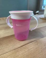 Gobelet apprentissage Nuby rose 