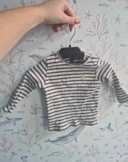 T shirt palmier ligné 3 mois