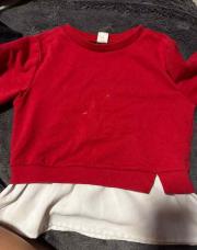 Pull rouge 2-3ans 