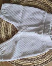 Pantalon beige matelassé 