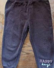 74/80 Pantalon brun lulipu Happy days 