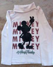 7 ans sous-pull Disney rose impressions Mickey en relief 