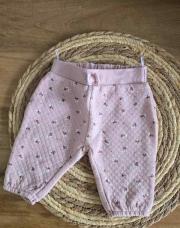 Pantalon rose petites fleurs 