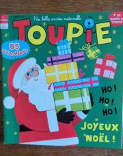 3/6 ans Toupie Ho Ho Ho Joyeux Noël avec 85 autocollants + 1 poster de l'avant Ed Milan 