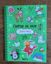 4( cherche et colle joyeux Noël Ed ballon 