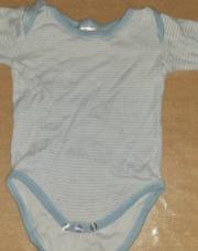 body rayé blanc bleu, 9mois