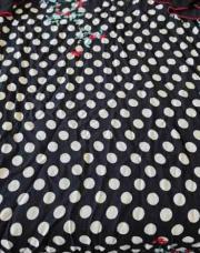 Robe noir a pois M