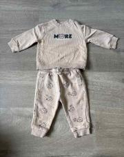 Jogging beige ours Kiabi taille 9 mois 