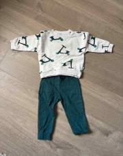 Ensemble vert trottinette Noppies taille 80 