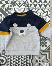 Pull ours jaune 