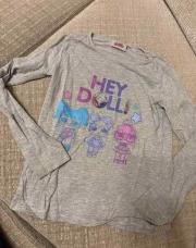 Blouse longue manche poupée lol 10 ans 