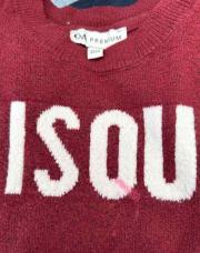 Pull bisous Ça 5 ans tache 