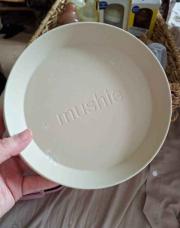 Lot 2 assiettes mushie 