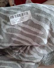 Housse matelas a langer zebre