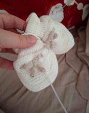 Chaussons blancs nn