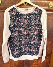 Pull Garcia à fleur 