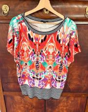 Blouse fleurie comma 