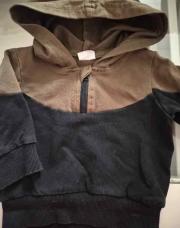 Pull Noir et Vert 