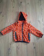 Veste 23 mois orange chats