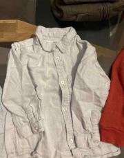 Chemise bleu zara-12/18 mois 