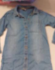 Robe en jeans TAO 5 ans manches longues