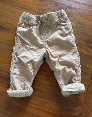 Pantalon velours beige obaibi 6 mois 