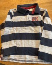 Polo okaidi bleu 4 ans