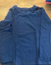 T-shirt longue manche bleu c&a 5 ans