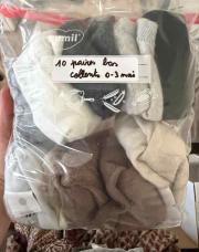 Lot 10 bas collants 