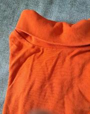 Sous pull orange 4 ans