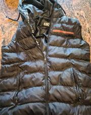 Veste noir sans manche Icon2 TL