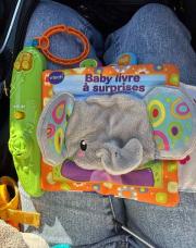 Livre vtech éléphant 
