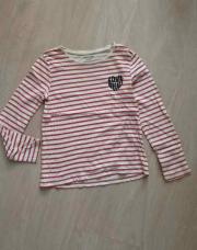 Blouse mariniere rouge KIABI /116 cm