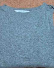 Pull gris XL