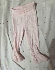 Pantalon à pieds rose H&M 1 mois