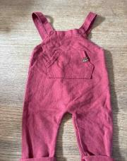 Salopette zeeman bordeaux 1 mois