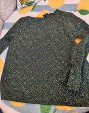 Blouse légère verte 