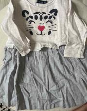 Robe tigre 86 cm 
