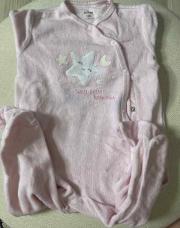 Pyjama rose étoile 12 mois 