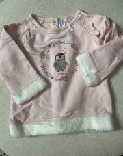 Pull pingouin rose 6 mois 