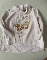 Sous pull rose masque 18 mois 