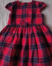 Robe écossaise 12-18mois 