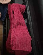 Bas collant bordeaux neuve t9mois 