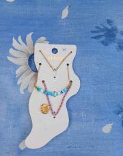 Lot 3 bracelets cheville 