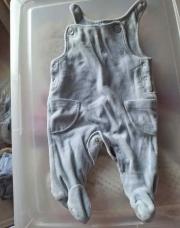 Salopette velours gris 