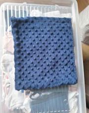 Tour de cou bleu marine 